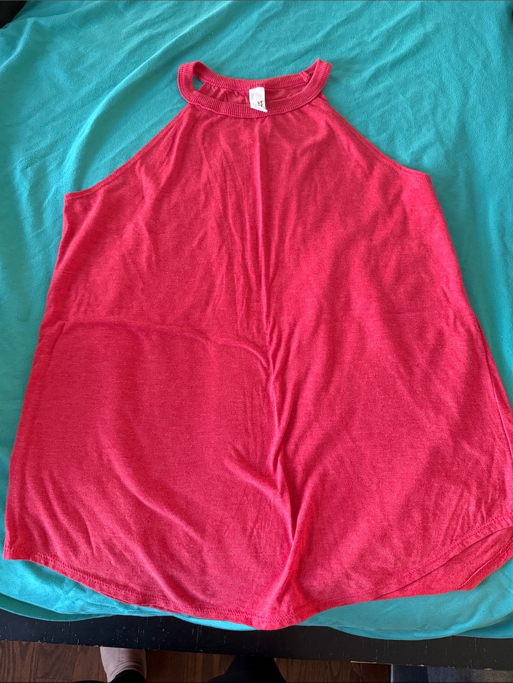 St. John's Bay Hot Pink Sleeveless High Neck Tank